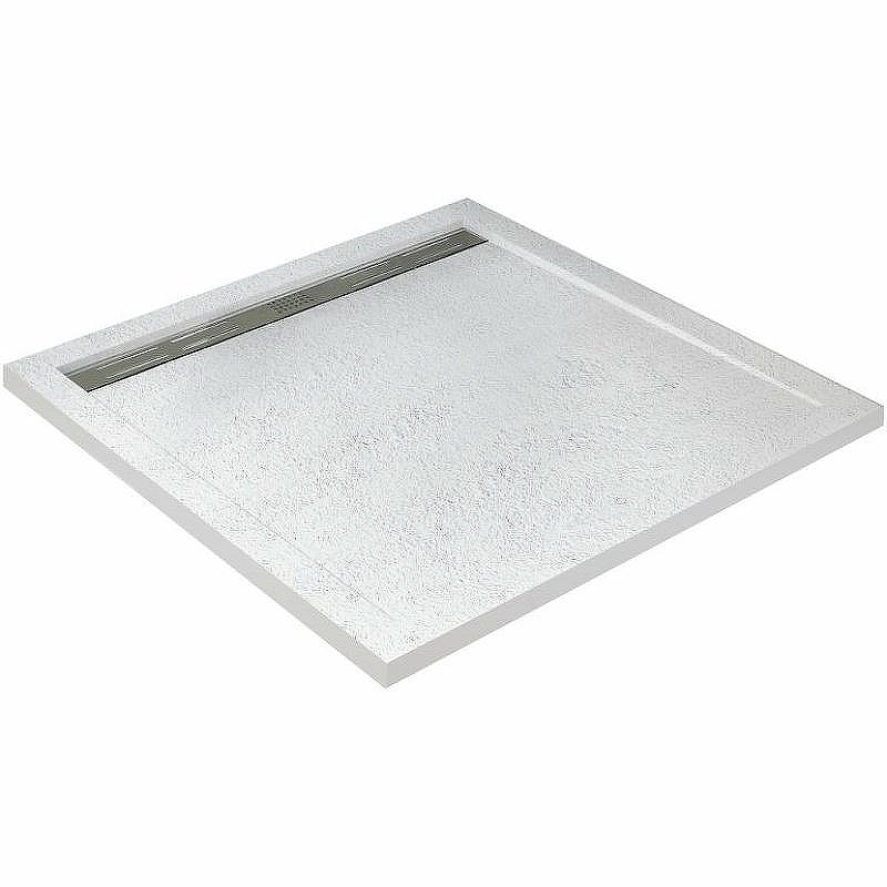 Душевой поддон из искусственного камня Cezares Tray AS 80x80 TRAY-AS-A-80-30-W Белый