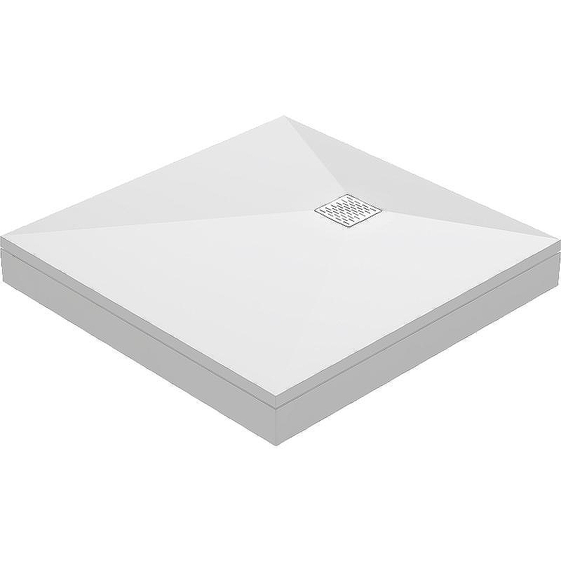 Душевой поддон из искусственного камня Good Door Essentia 100x100 ЛП00189 Белый