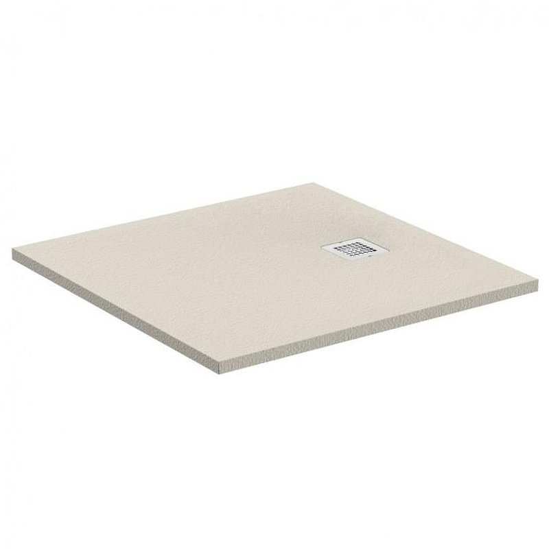 Душевой поддон из искусственного камня Ideal Standard Ultraflat S 80х80 K8214FT цвет Beach sand / Песочный