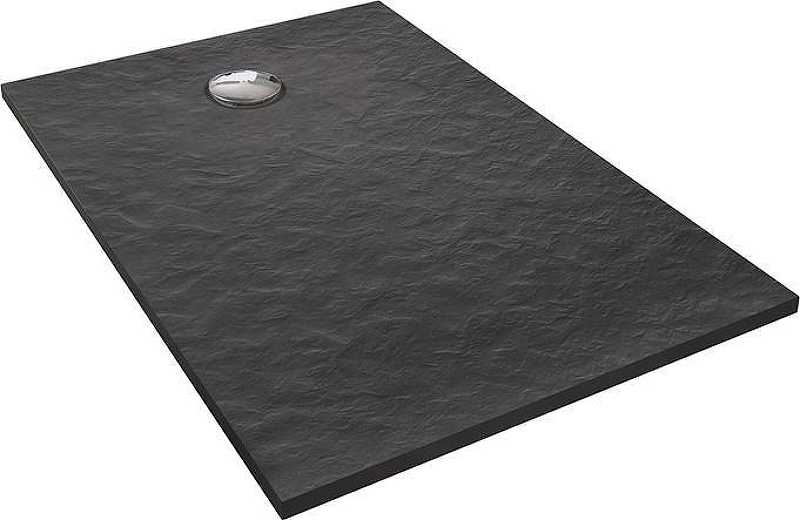 Душевой поддон из искусственного камня Jacob Delafon Tolbiac 120x80 E6D331RU-NGM Черный матовый