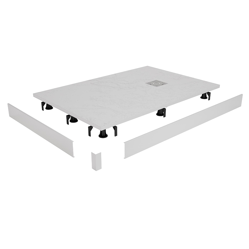 Душевой поддон из искусственного камня RGW Stone Tray 70x170 16152717-01K цвет Белый