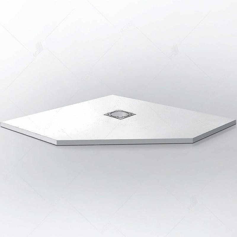 Душевой поддон из искусственного камня RGW Stone Tray ST/T-W 90х90 16155099-01 Белый