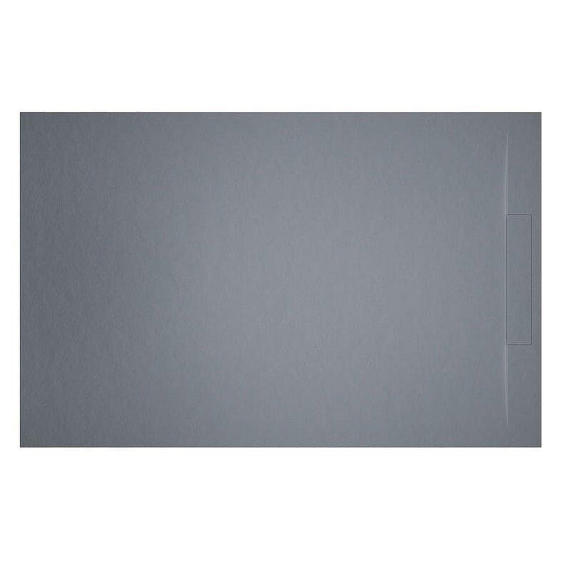 Душевой поддон из искусственного камня Riho Isola 100x80 D007006090 цвет Light Gray