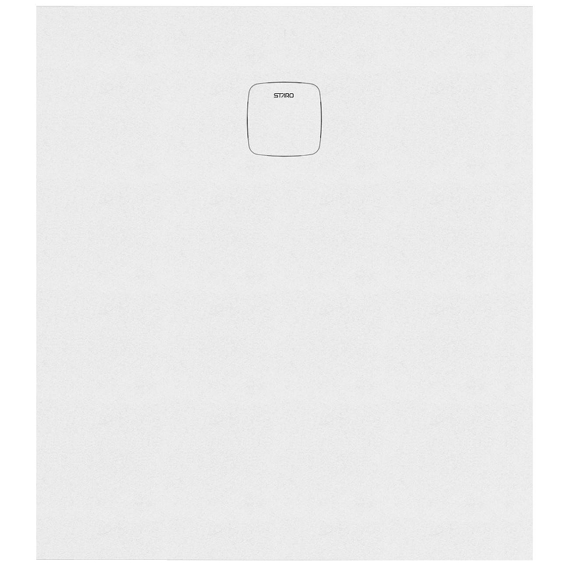 Душевой поддон из искусственного камня Starohome Cosmo 100х80 53017511 цвет Белый матовый