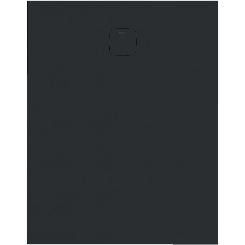 Душевой поддон из искусственного камня Starohome Cosmo 120х90 76087259 цвет Черный матовый