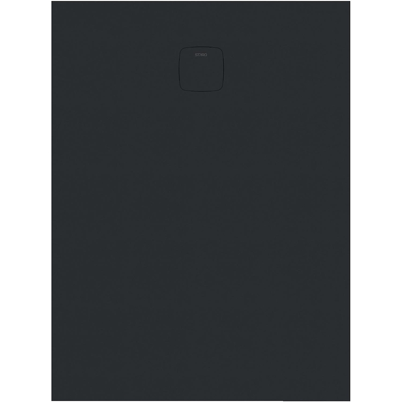 Душевой поддон из искусственного камня Starohome Cosmo 120х80 41512247 цвет Черный матовый