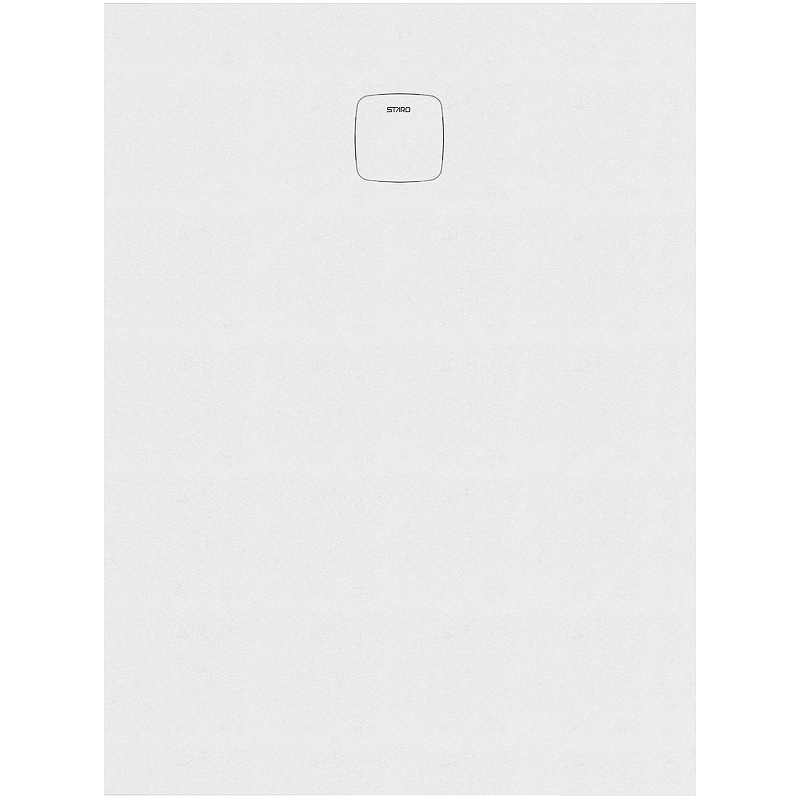 Душевой поддон из искусственного камня Starohome Cosmo 120х80 24631502 цвет Белый матовый