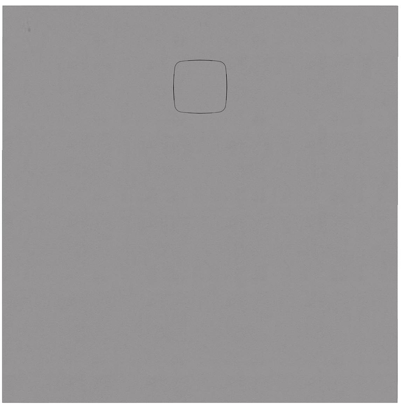 Душевой поддон из искусственного камня Starohome Cosmo 80x80 62889624 цвет Серый матовый