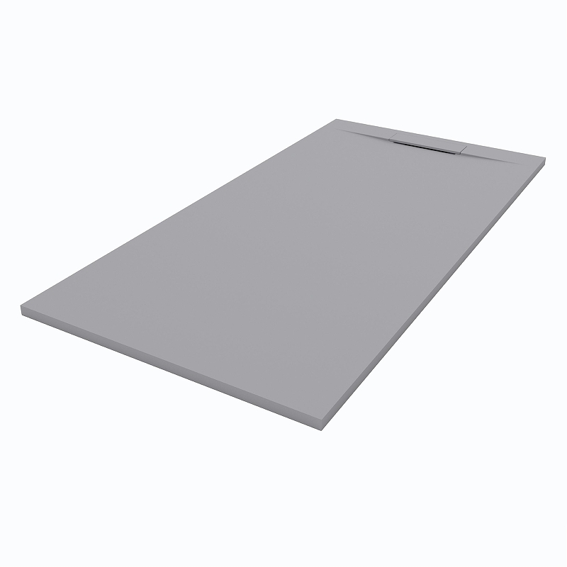 Душевой поддон из искусственного камня Starohome Nordic 100х90 99354781 цвет Серый матовый