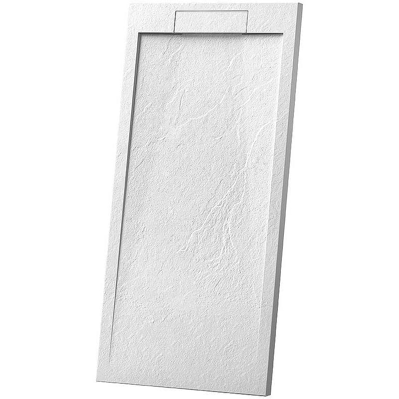 Душевой поддон из искусственного камня Vincea 120x80 VST-4SRL8012W+Vsph-D611 Белый матовый