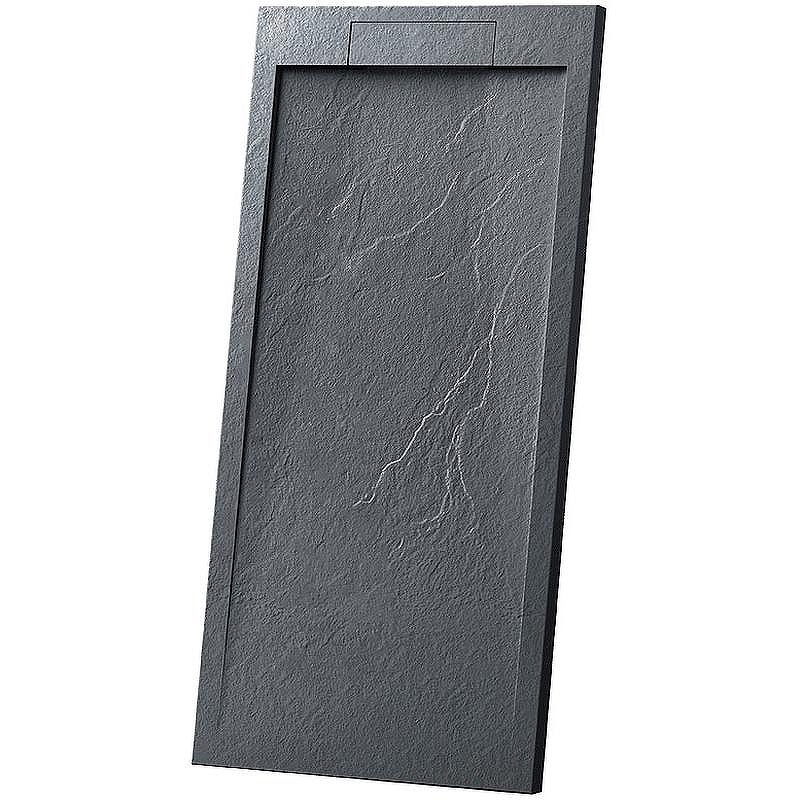 Душевой поддон из искусственного камня Vincea 120x90 VST-4SRL9012A Антрацит