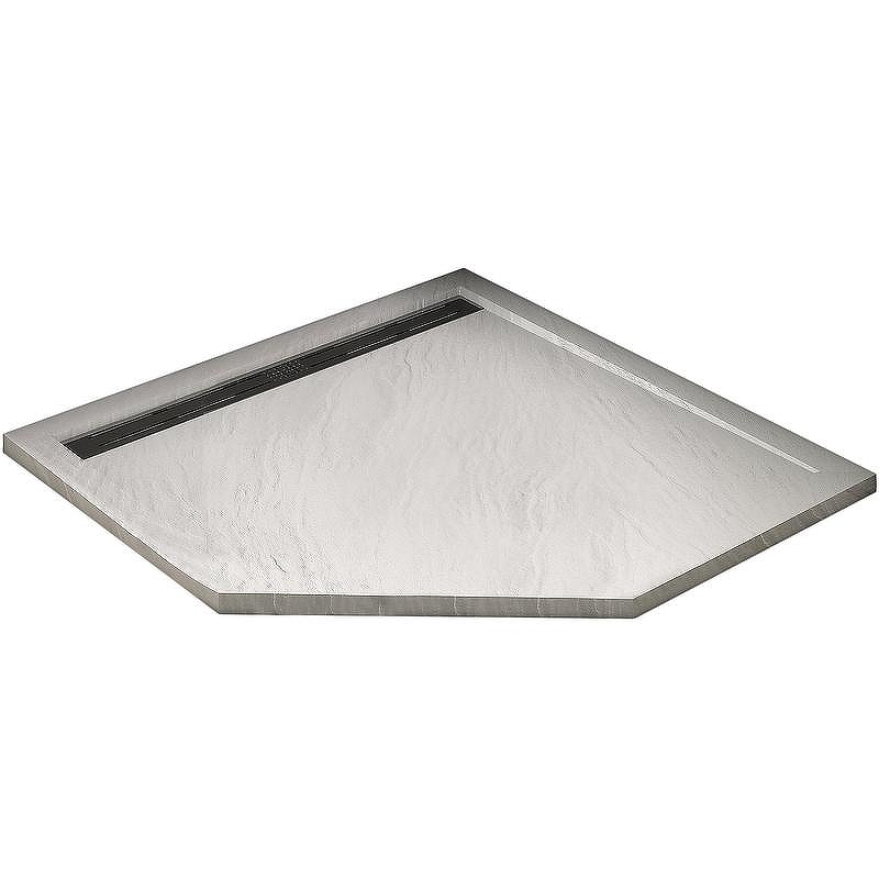 Душевой поддон из искусственного камня WeltWasser WW TRP 100 STONE-WT 100x100 10000004364 Белый