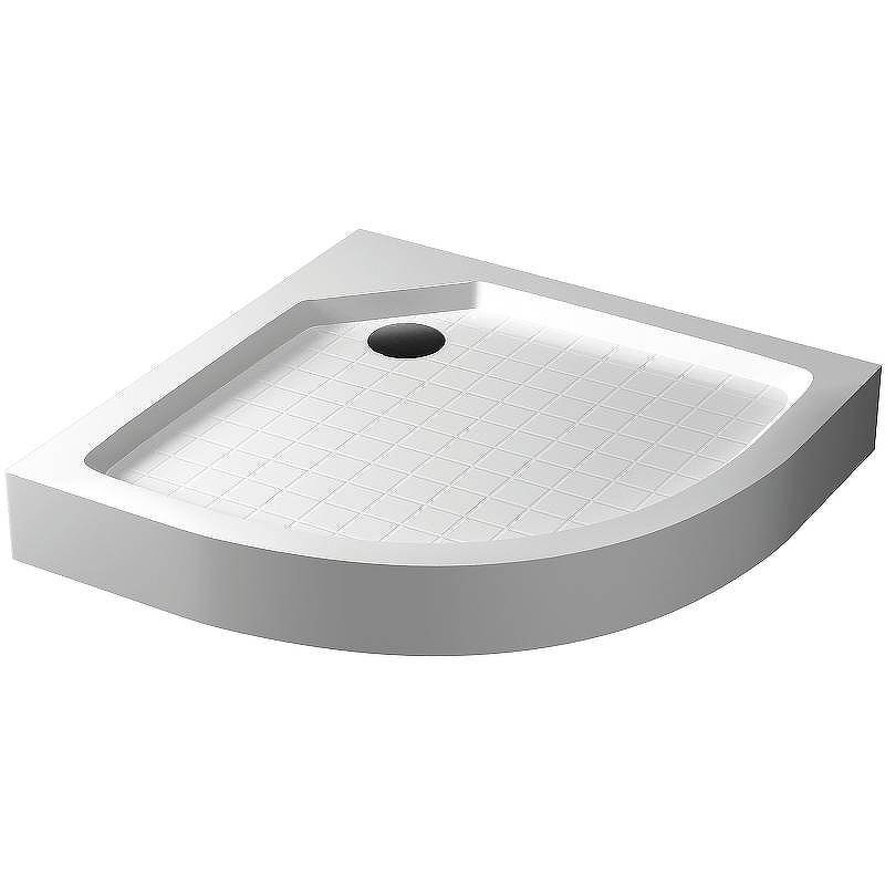Душевой поддон из стеклопластика RGW SMC/R W 80x80 57350488-01 Белый