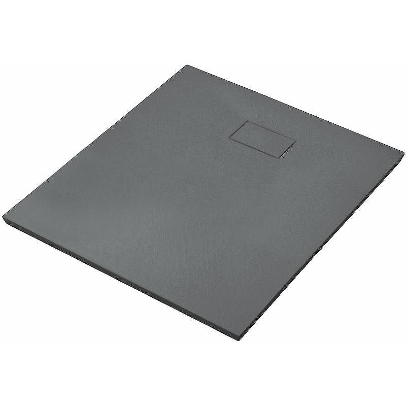 Душевой поддон из стеклопластика WasserKRAFT Elbe 90x90 74T03 Черный матовый