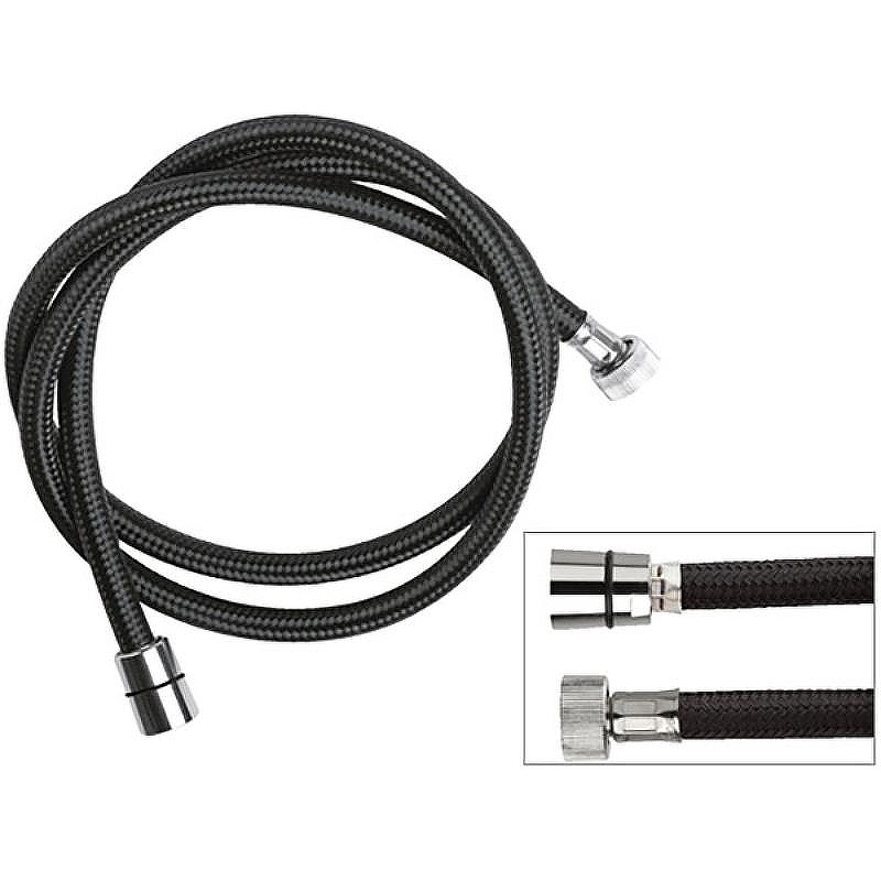 Душевой шланг Remer 332CNNY150 Черный матовый