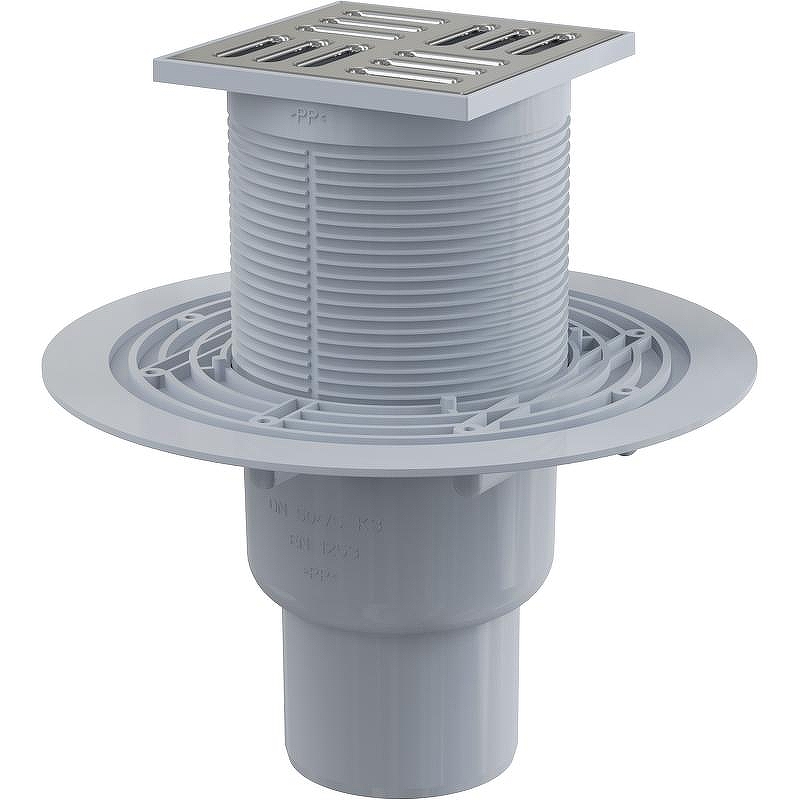 Душевой трап Alcaplast APV2321 с решеткой Хром