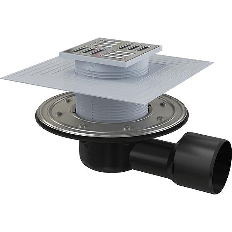 Душевой трап Alcaplast APV3344 с решеткой Хром