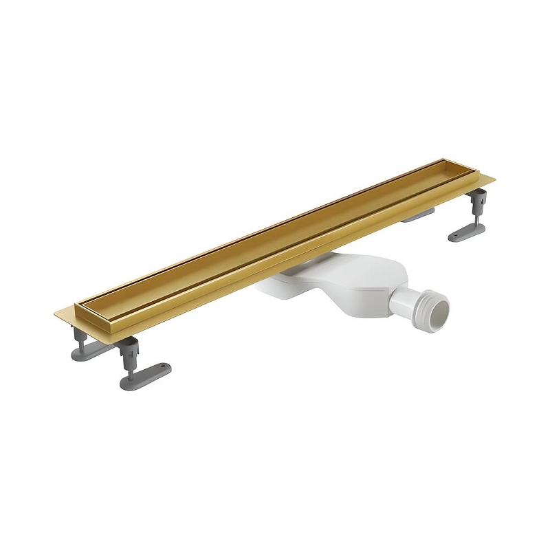 Душевой трап Excellent 90x7 INEX.1515.900.P.GL цвет Золото