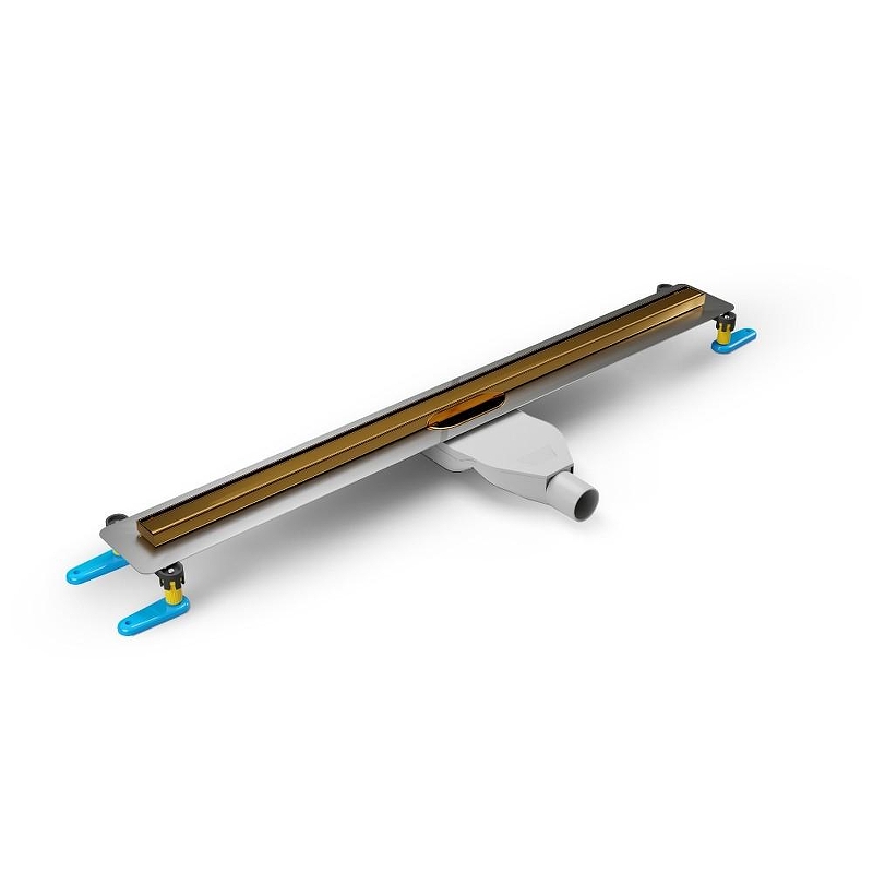Душевой трап New Trendy VISIO SLIM 100x3 OL-0075 цвет Золото