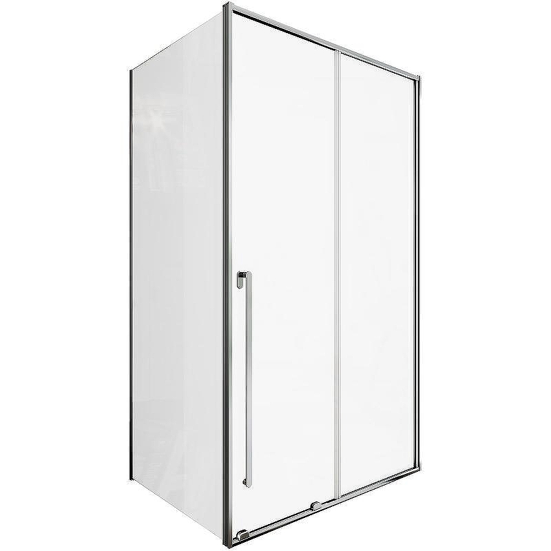 Душевой уголок Allen Brau Fantasy 120x80 3.11006.00 + 3.11011.00 профиль Хром стекло прозрачное