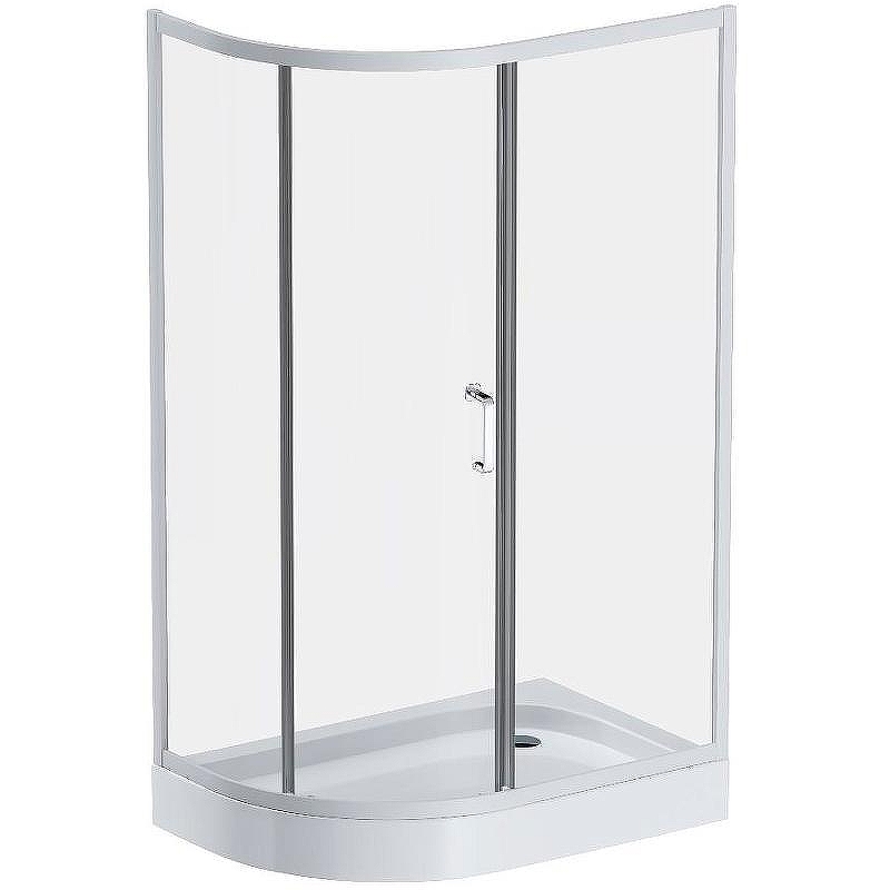 Душевой уголок AM.PM Like 120x80 W83UG-302U120MT профиль Хром матовый стекло прозрачное