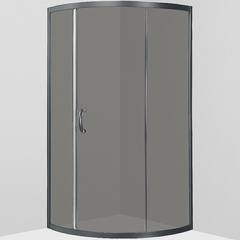 Душевой уголок AM.PM Bliss L 90x90 W53G-315-090MG64 профиль Хром матовый стекло тонированное