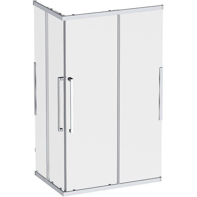 Душевой уголок AM.PM Func 120x80 W84G-403-12080-MT профиль Хром матовый стекло прозрачное