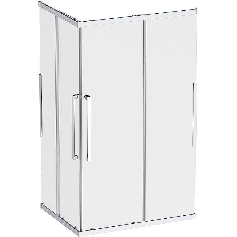Душевой уголок AM.PM Func 120x90 W84G-403-12090-MT профиль Хром матовый стекло прозрачное