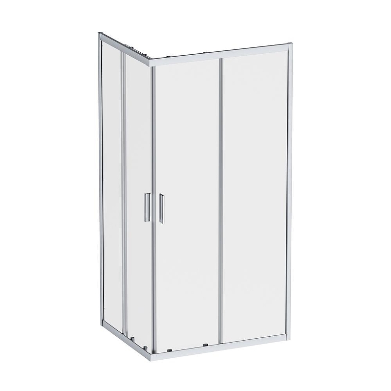 Душевой уголок AM.PM Gem 100x80 W90G-403-100280-MT профиль Хром матовый стекло прозрачное
