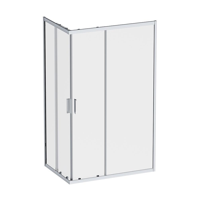 Душевой уголок AM.PM Gem 120x80 W90G-403-120280-MT профиль Хром матовый стекло прозрачное