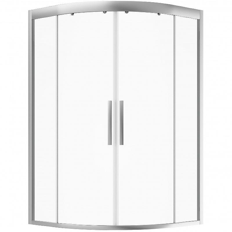 Душевой уголок AM.PM Gem 90х90 W90G-401A090WT профиль Хром матовый стекло прозрачное