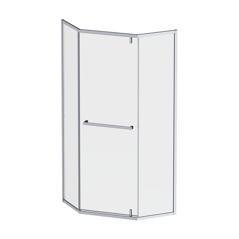 Душевой уголок AM.PM Gem 90x90 W90G-405-9090-MT профиль Хром матовый стекло прозрачное