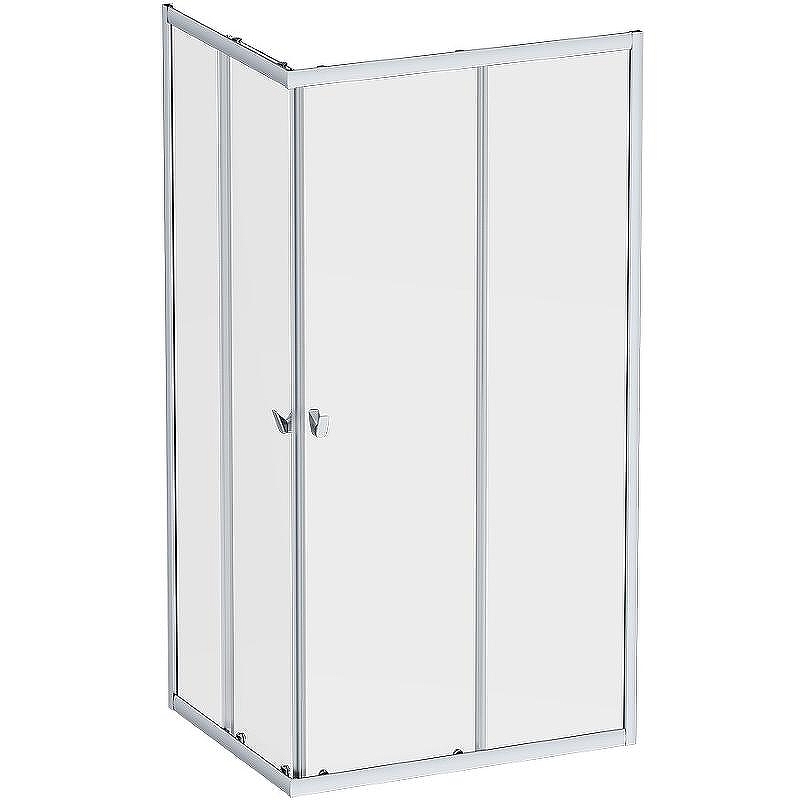 Душевой уголок AM.PM Sunny 100х80 W87G-403-10080-MT профиль Хром матовый стекло прозрачное