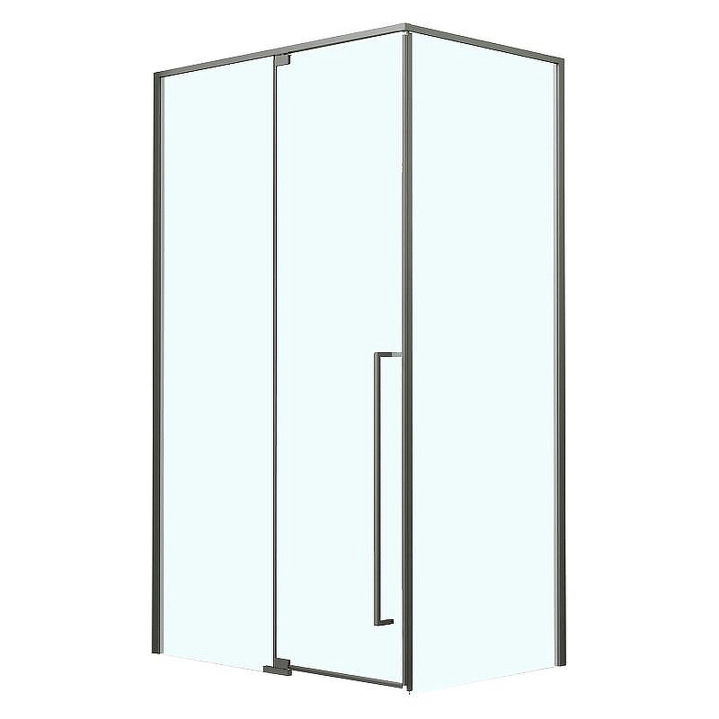 Душевой уголок Azario Male 120x90 AZ-J50-12090-MGR-CL профиль Графит матовый стекло прозрачное