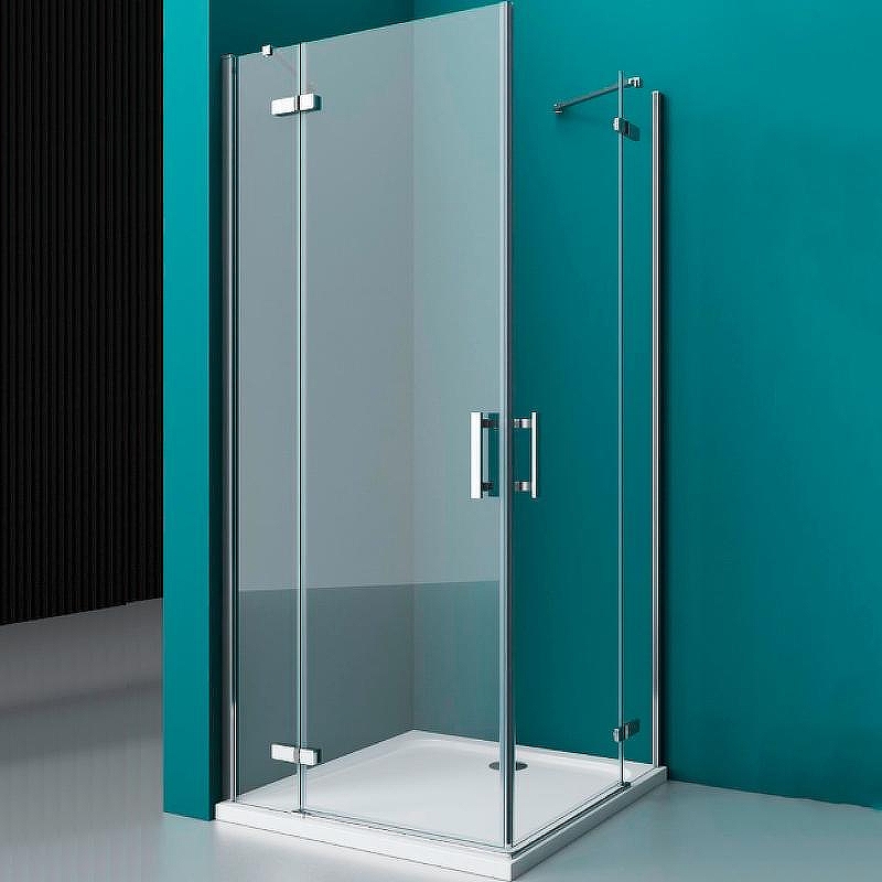 Душевой уголок BelBagno Kraft 90х90 KRAFT-A-22-90-C-Cr профиль Хром стекло прозрачное