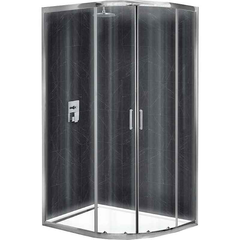 Душевой уголок BelBagno UNO-195-RH-2-120/80-C-Cr 120х80 профиль Хром стекло прозрачное