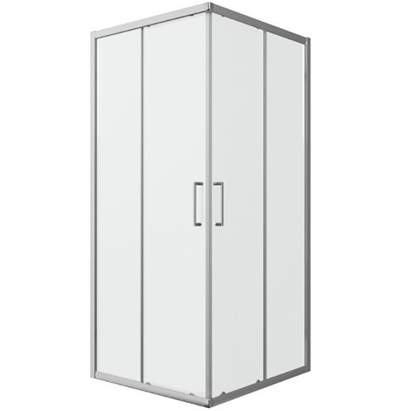 Душевой уголок Bravat Drop 90x90 BS090.2200A профиль Хром стекло прозрачное