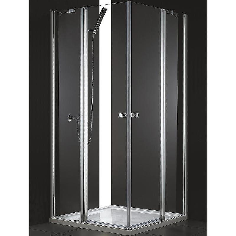 Душевой уголок Cezares Elena 100x100 ELENA-W-A-22-100-C-Cr профиль Хром стекло прозрачное