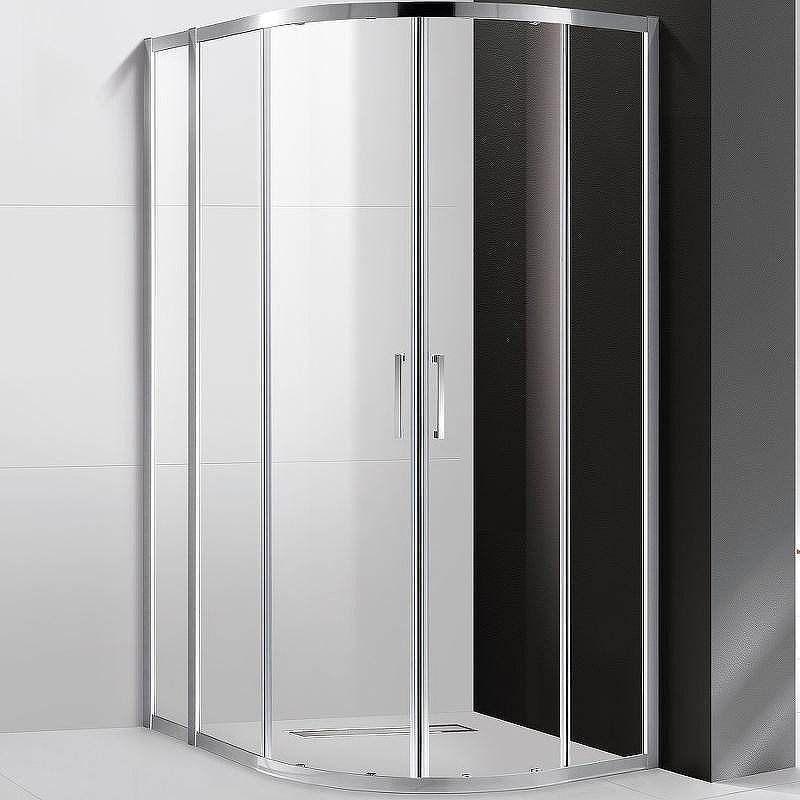 Душевой уголок Cezares Molveno 110x90 MOLVENO-RH-2-110/90-C-Cr-IV профиль Хром стекло прозрачное