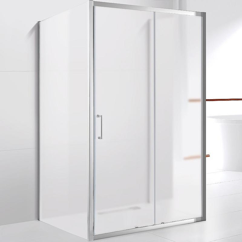 Душевой уголок Cezares Molveno 130x90 MOLVENO-AH-12-130/90-P-Cr профиль Хром стекло рифленое