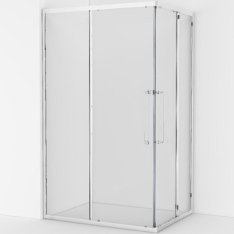 Душевой уголок Cezares Relax-304 120x90 RELAX-304-AH-2-120/90-C-CR профиль Хром глянцевый стекло прозрачное