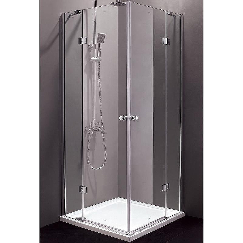 Душевой уголок Cezares Verona 120x90 VERONA-W-AH-2-120/90-C-Cr профиль Хром стекло прозрачное