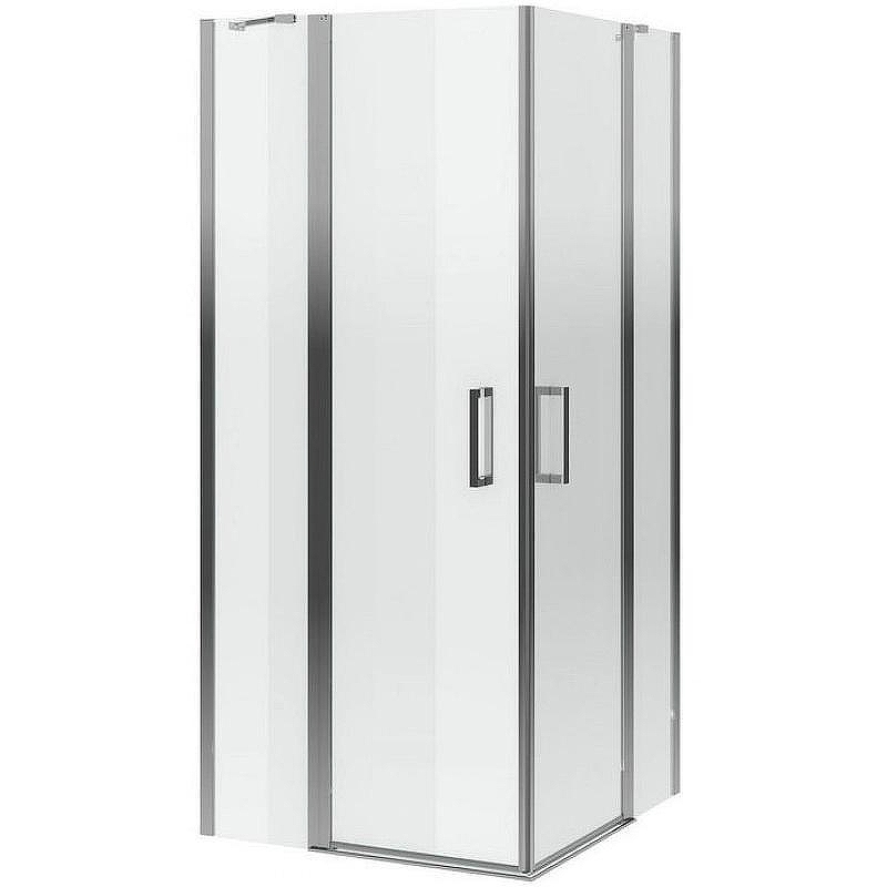Душевой уголок Excellent Mazo 100х100 KAEX.3000.2S.1010.LPx2+KAEX.3023.2D.0500.LP (KAEX.3023.2D.0500.LP+KAEX.3000.2S.1010.LP) профиль Хром стекло прозрачное