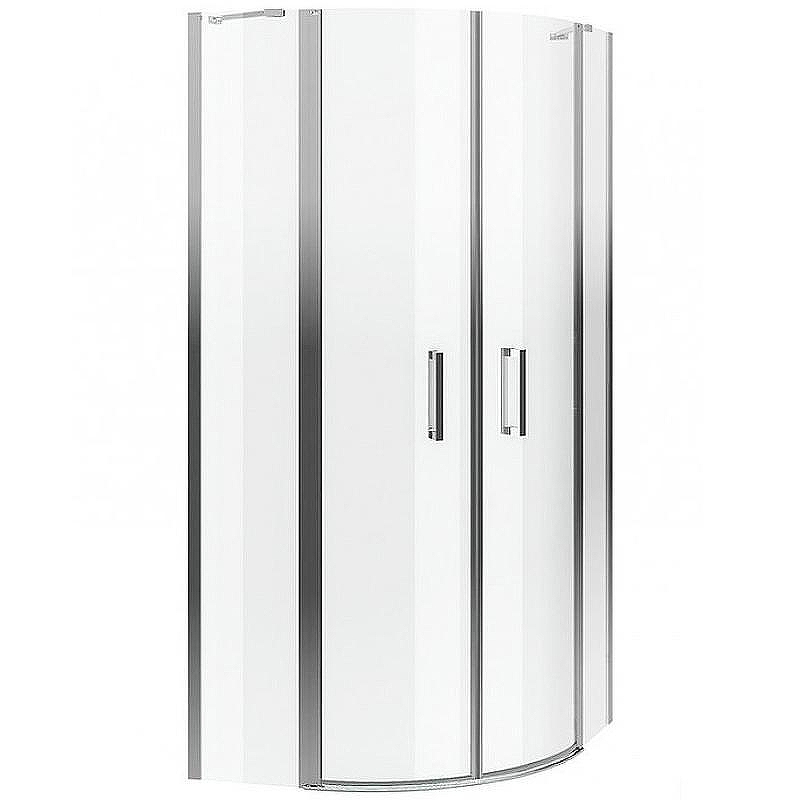 Душевой уголок Excellent Mazo 100х100 KAEX.3000.2S.1010.LPx2+KAEX.3001.2D.0400.LP (KAEX.3001.2D.0400.LP+KAEX.3000.2S.1010.LP) профиль Хром стекло прозрачное