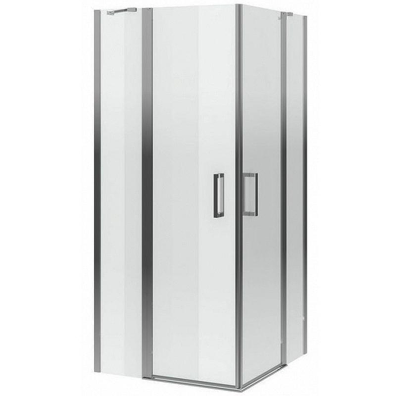 Душевой уголок Excellent Mazo 90х90 KAEX.3000.2S.9090.LPx2+KAEX.3023.2D.0500.LP (KAEX.3023.2D.0500.LP+KAEX.3000.2S.9090.LP) профиль Хром стекло прозрачное