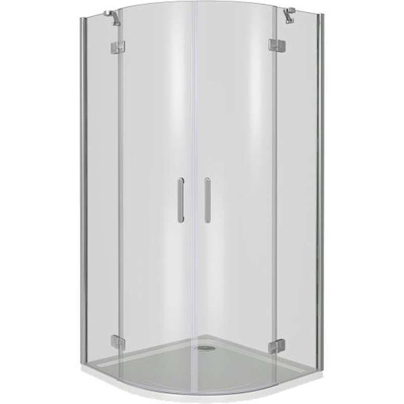 Душевой уголок Good Door Saturn R-90-C-CH 90x90 профиль Хром стекло прозрачное