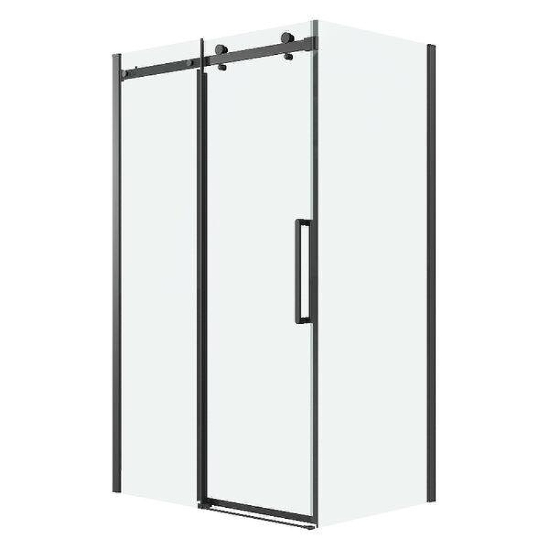 Душевой уголок Grossman Classic 140x80 120.K33.04.1480.21.00 профиль Черный матовый стекло прозрачное