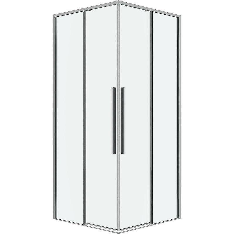Душевой уголок Grossman Galaxy 100х100 300.K33.01.1010.10.00 профиль Хром стекло прозрачное