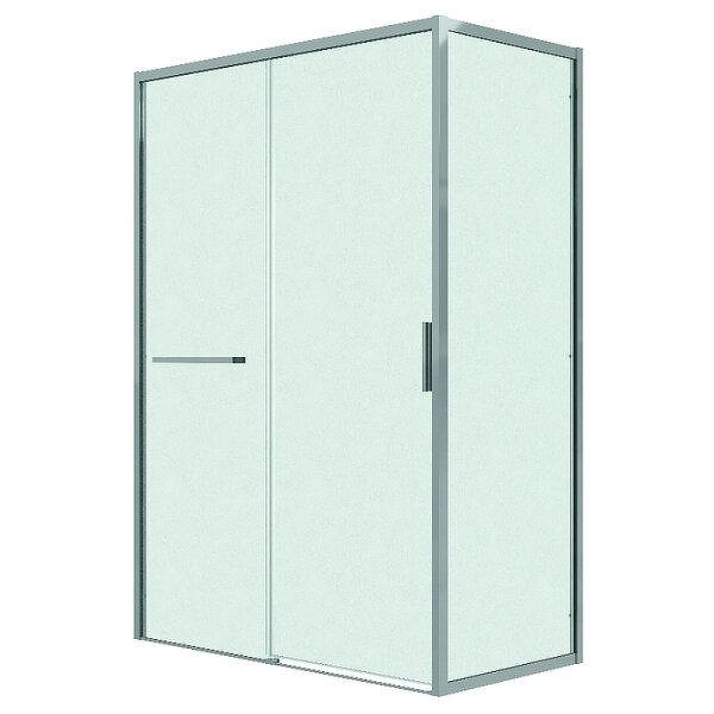 Душевой уголок Grossman Style 100x100 L 120.K33.05.1010.10.02 профиль Хром стекло шиншилла