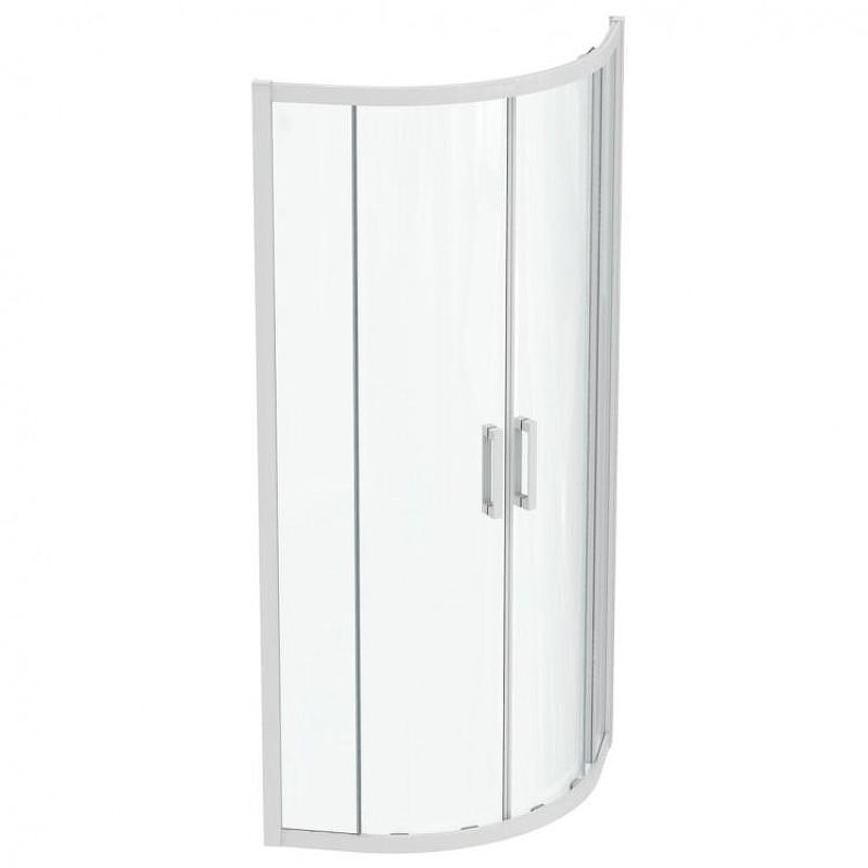 Душевой уголок Ideal Standard Connect 2 80х80 K966001 профиль Euro White / Евробелый стекло прозрачное